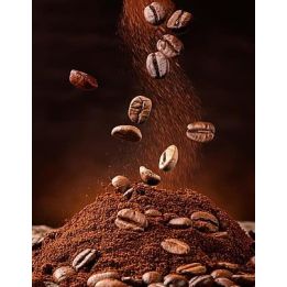 Ground roasted coffee 500g قهوة مطحونة بدون هال