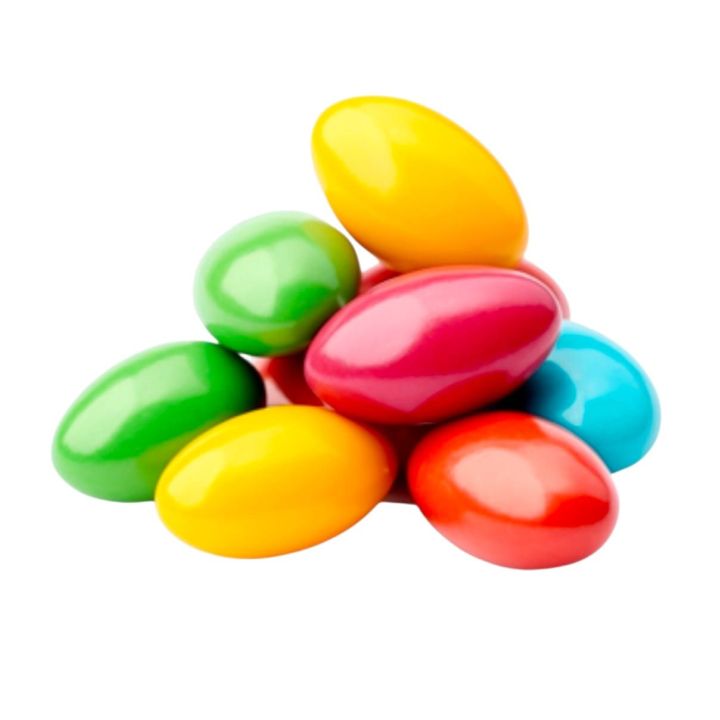 Chocolate almonds colourful 500 gr ملبس شوكولا باللوز ملون