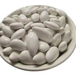 Almond white 500g ملبس ابيض شوكولا و لوز
